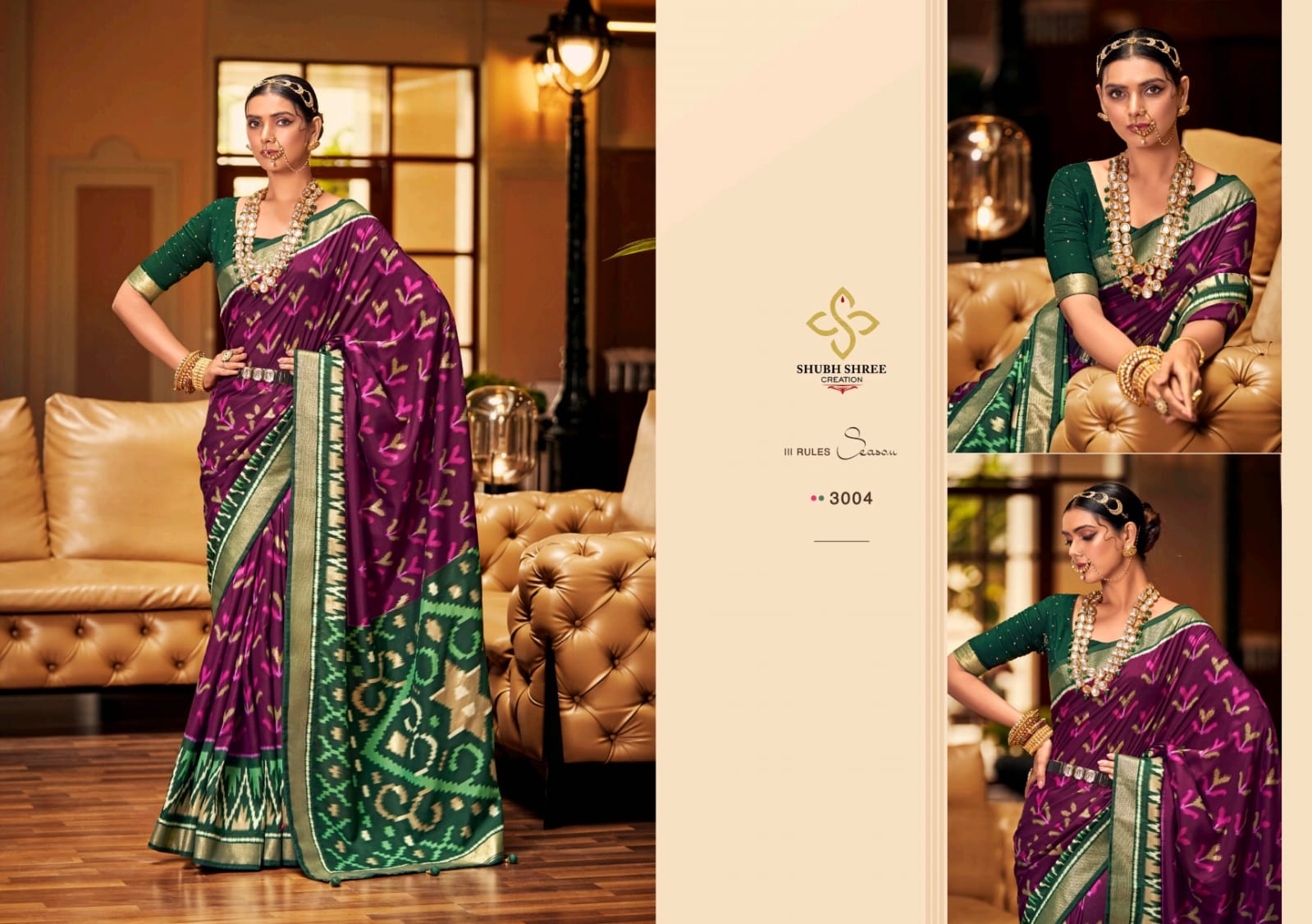 Sravanam 3 By Shubh Shree Heavy Printed Sarees Catalog